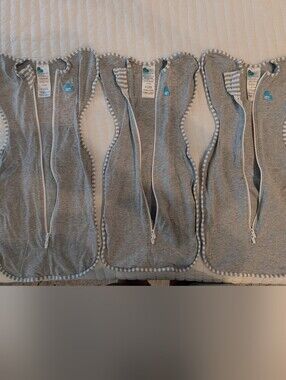 Love to Dream Grey Swaddle Sleep Sacks - Newborn (3)